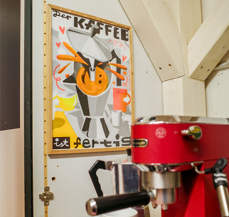 Plundernase - Affiche « Le café est prêt »