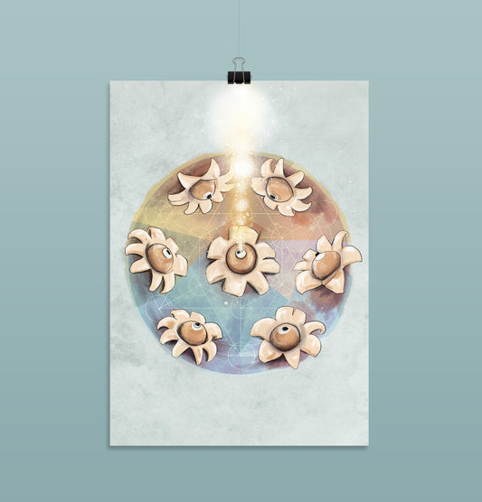 Celine Geser - Poster "Luna di tigre"