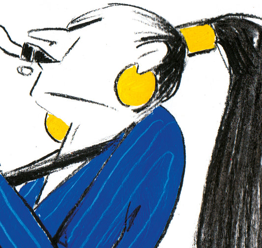 Zéa Schaad - Plakat "Saxophon"