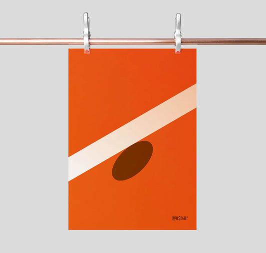 Kaspar Allenbach - Plakat "Der Fluch des Hawk-Eye Tennis"