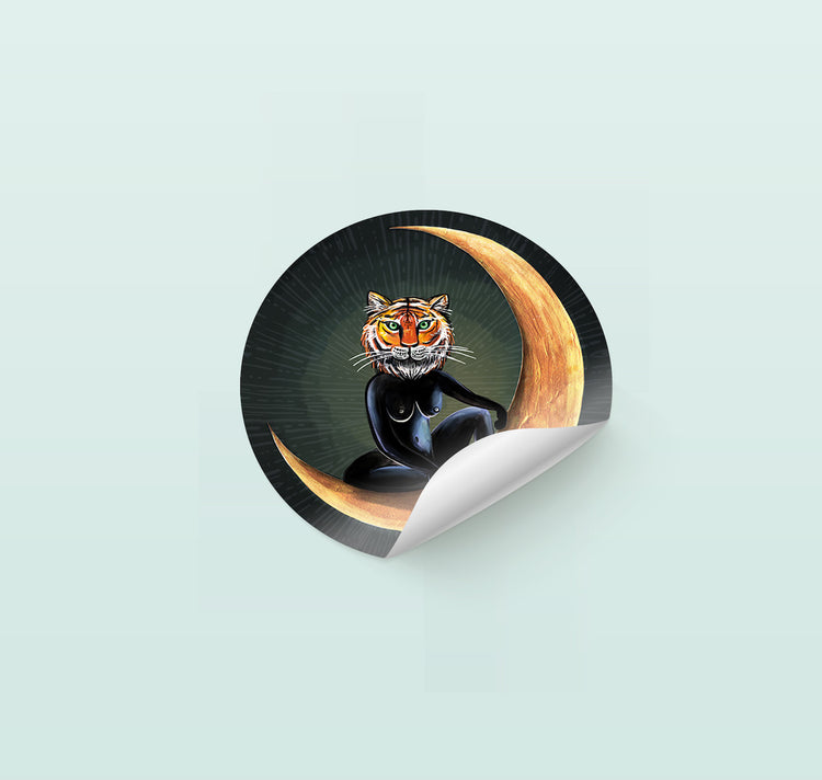 Celine Geser - Adesivo "Tigermoon"