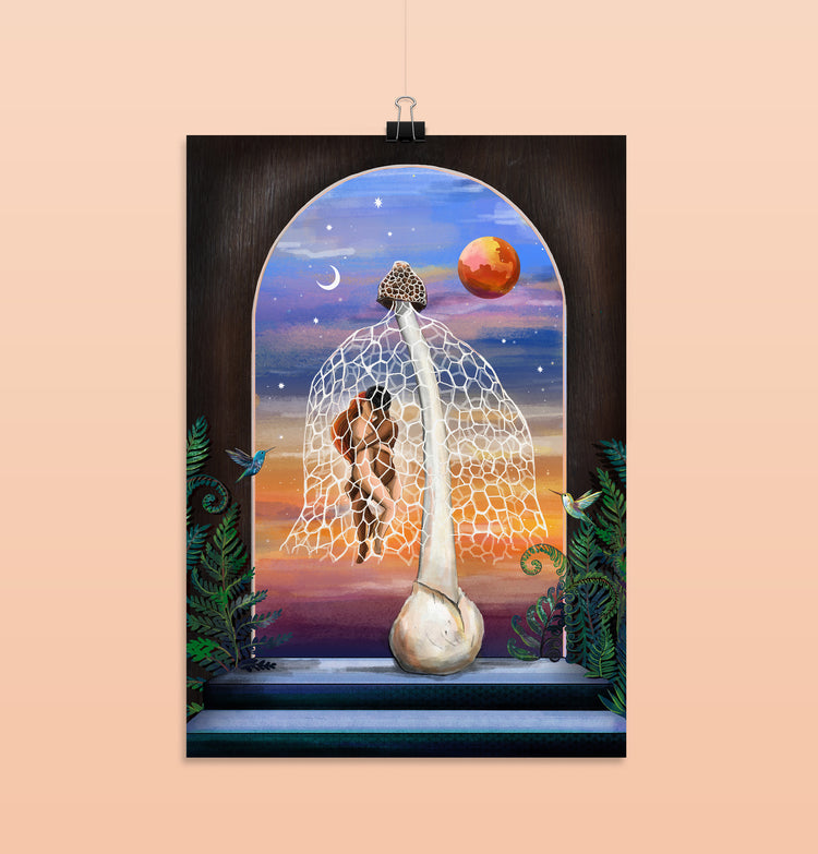 Celine Geser - Poster "Luna di tigre"