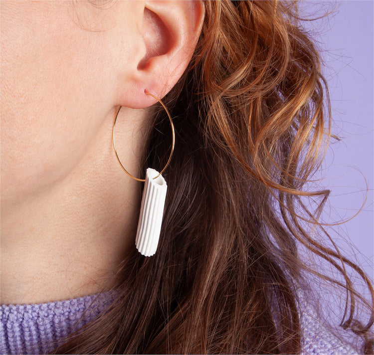 studio claywatch - Ohrschmuck "Tutto Penne" (Gross)