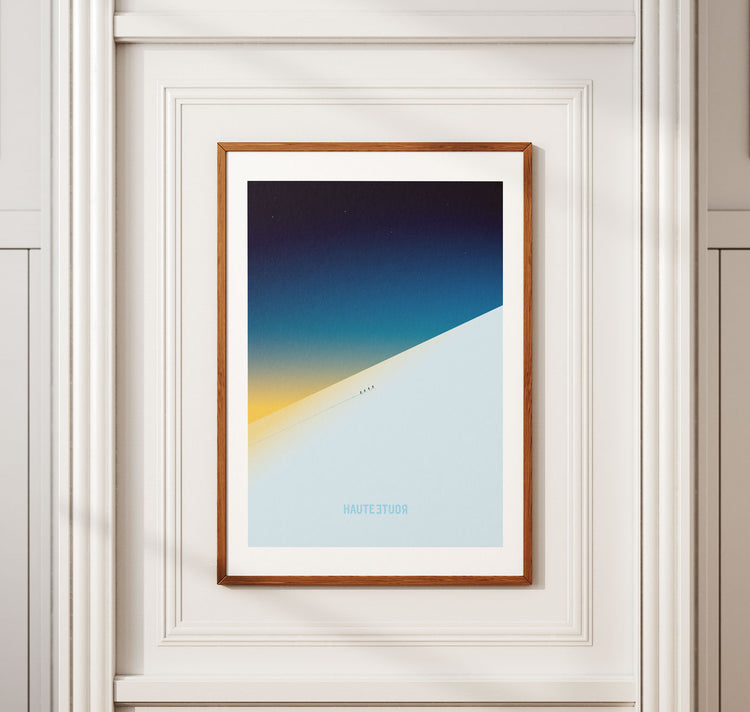 Kaspar Allenbach - Plakat "Haute Route"