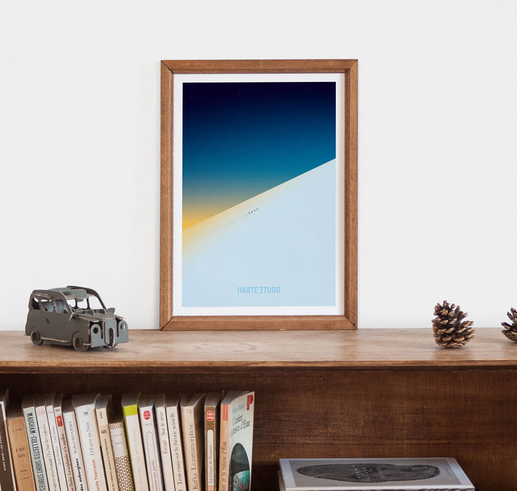 Kaspar Allenbach - Plakat "Haute Route"