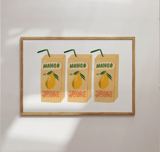 Pomba - Plakat "Mango Juice"