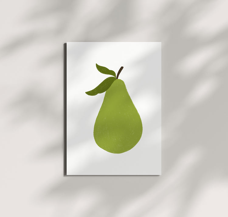 Pomba - Postkarte "Birne"