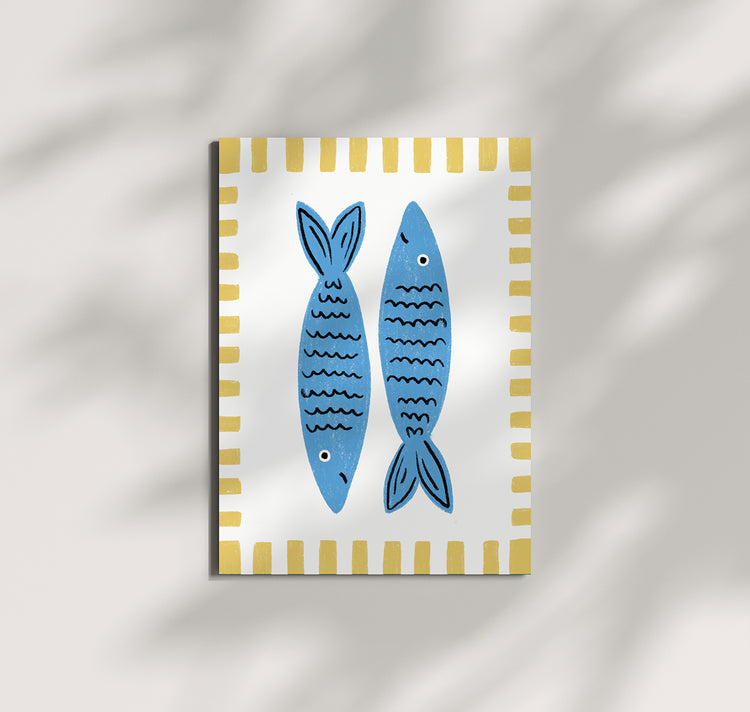 Pomba - Postkarte "Fishies"
