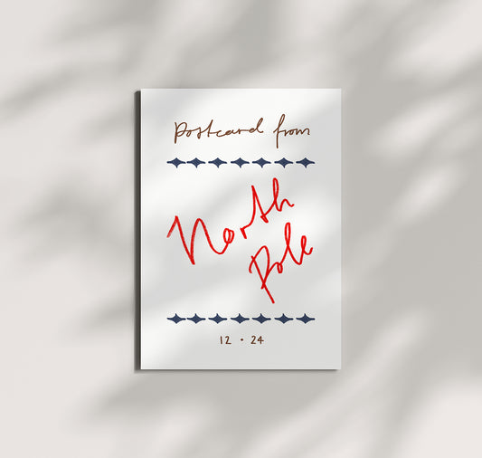 Pomba - Postkarte "North Pole"