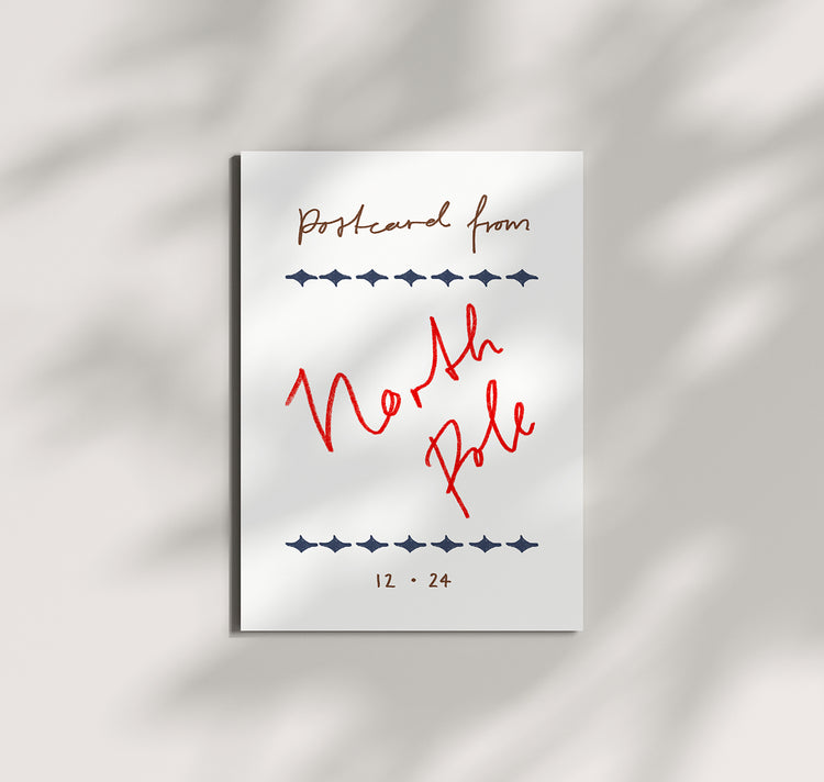 Pomba - Postkarte "North Pole"