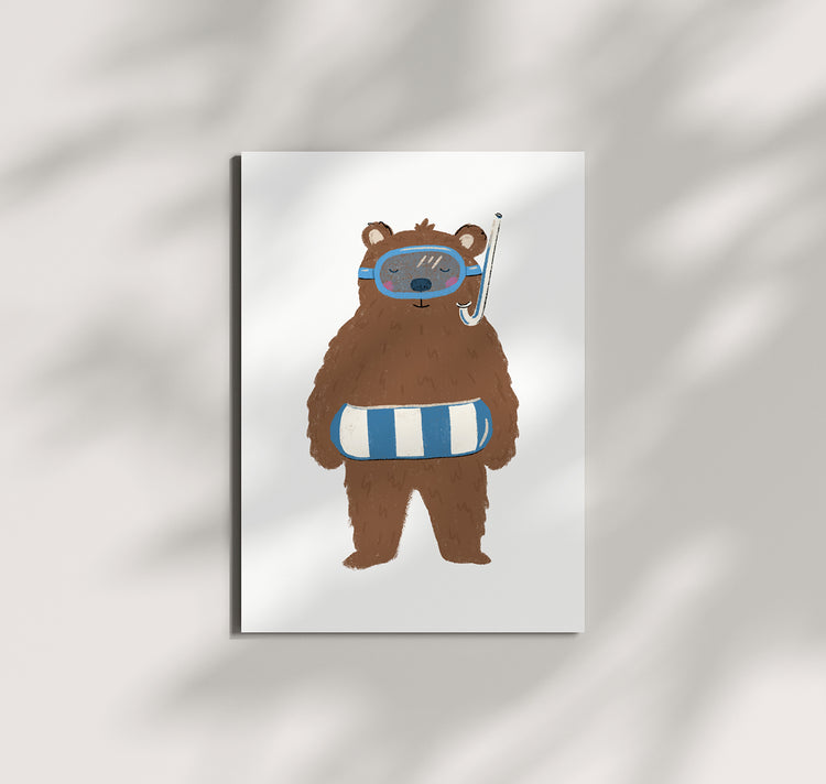 Pomba - Postkarte "Sommer-Knut"