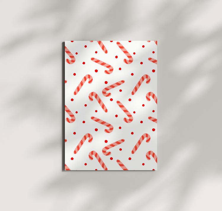 Pomba - Postkarte "xmas lollies"