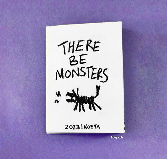 Yasmin König - Minicomic "There be Monsters"
