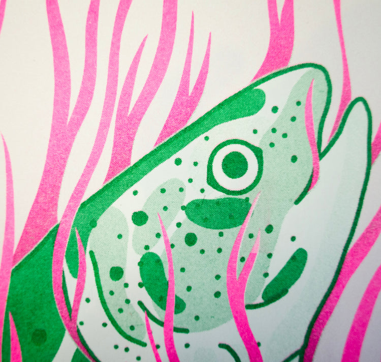 Maison & Maison - Plakat "trout"