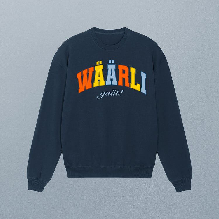 Studio Ciao x Noah Bachofen - Pullover "Wäärli guät" (dunkelblau)