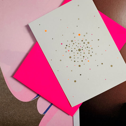 WHAT ABOUT NEON - Karte "NEON°10"