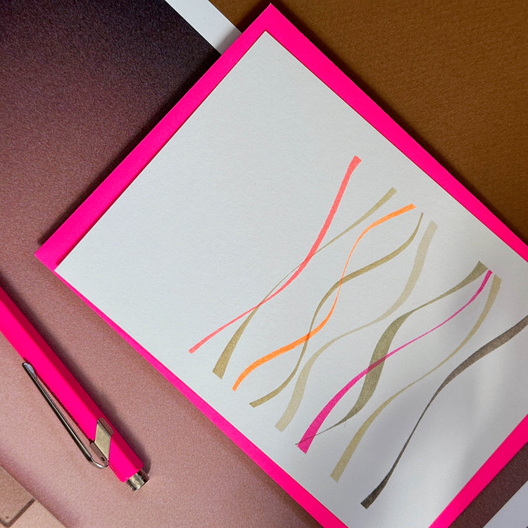 WHAT ABOUT NEON - Karte "NEON°13"