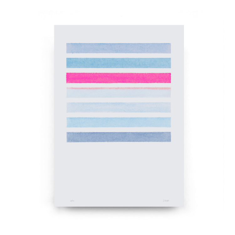 WHAT ABOUT NEON - Plakat "NEON°01" (neonpink)