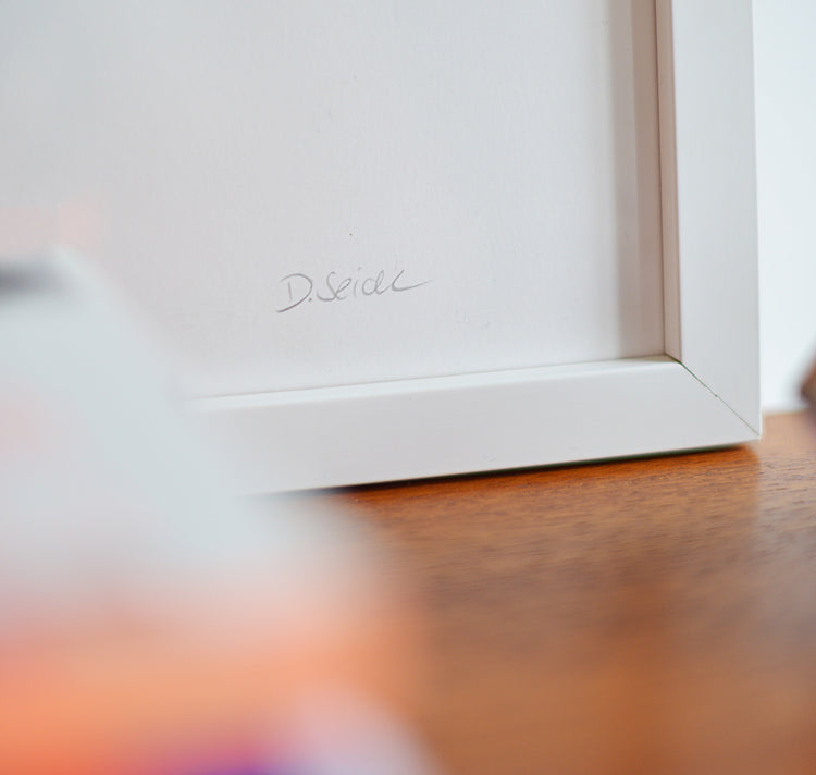 WHAT ABOUT NEON - Plakat "NEON°01" (neonrot)