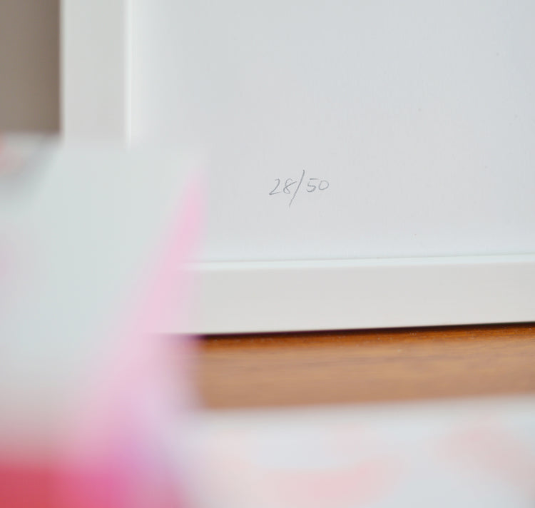 WHAT ABOUT NEON - Plakat "NEON°02" (neonpink)