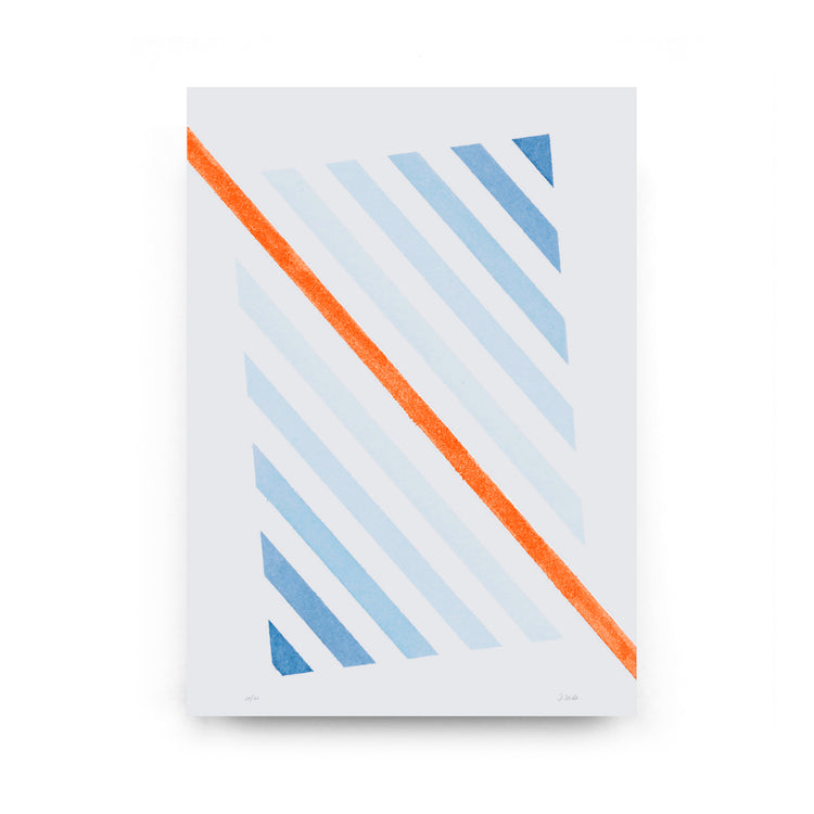 WHAT ABOUT NEON - Plakat "NEON°02" (neonrot)