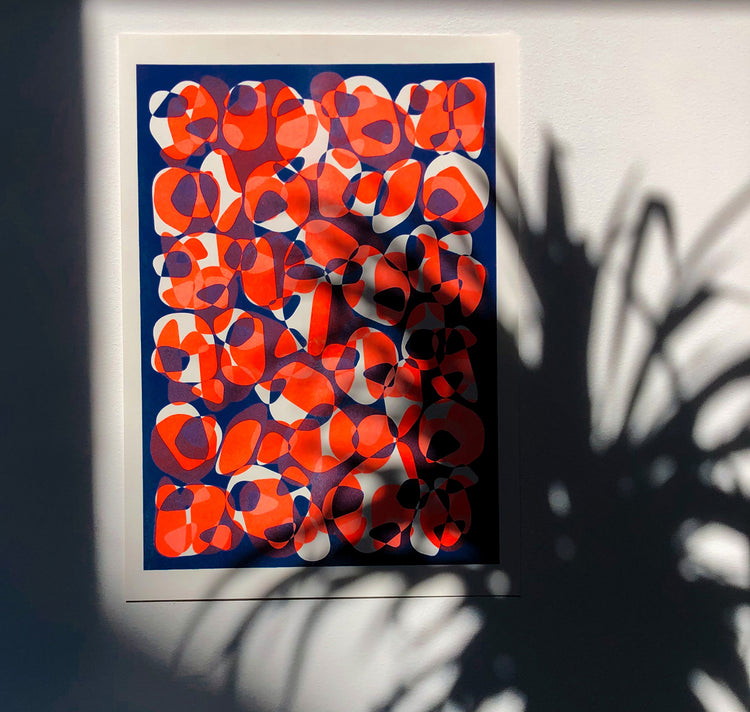 Aline Meier - Plakat "OVER ME"