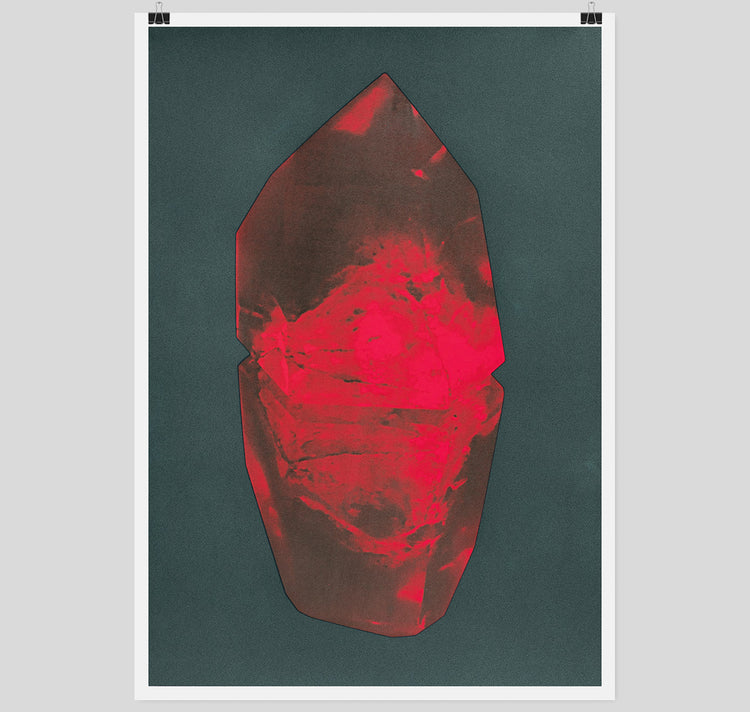 Edition3000 - Siebdruck von Claude Gasser "Red Stoner"