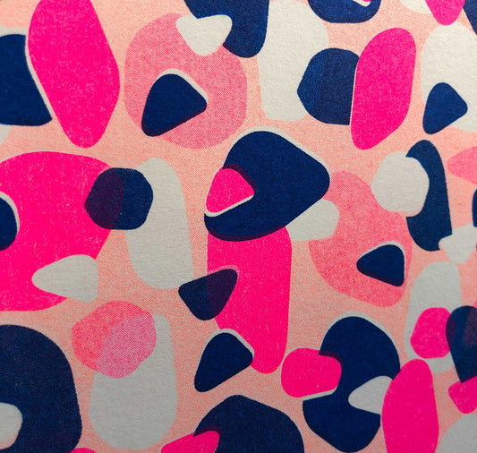 Aline Meier - Riso Postkarte A6 "WATERMELON SUGAR"