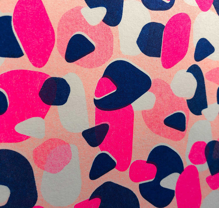 Aline Meier - Riso Postkarte A6 "WATERMELON SUGAR"