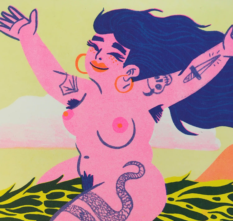 Eva Rust - Poster "La Signora Tigre"