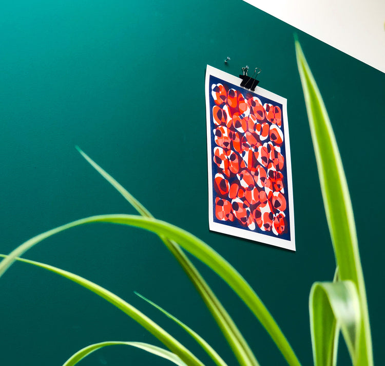 Aline Meier - Plakat "OVER ME"