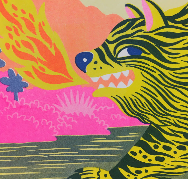 Eva Rust - Poster "La Signora Tigre"