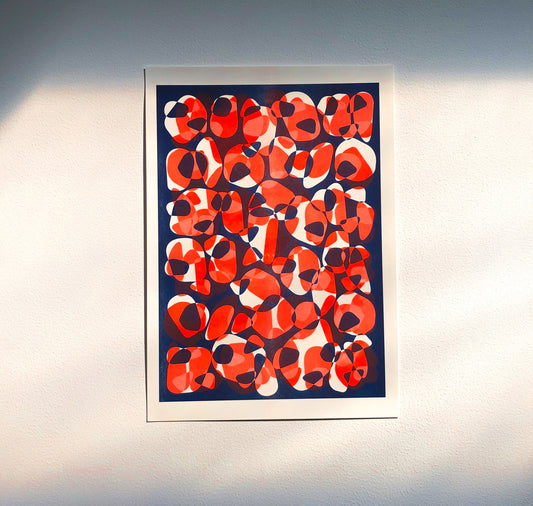 Aline Meier - Plakat "OVER ME"