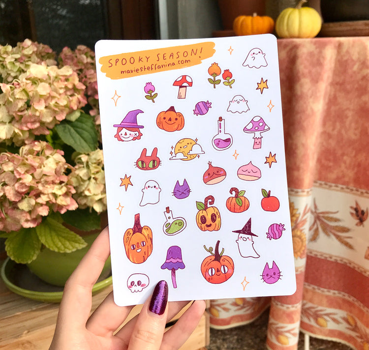 Mavie Steffanina - Stickers "SPOOKY SEASON"