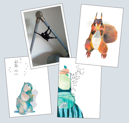 Edition Punktpunktpunkt - Postkartenset 2021