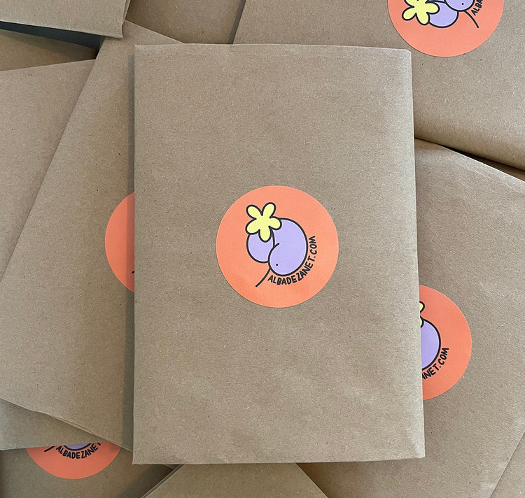 Alba De Zanet - Postkartenset "Butt Berties"