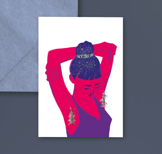 Becky M - Biglietto d'auguri "Tutto ciò che voglio per Natale è lasciarlo crescere"