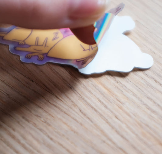 Amélie Cochet - Sticker "Schlafender Hund"