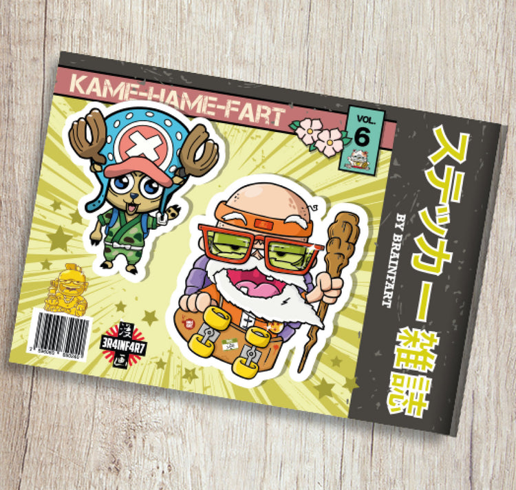 BRAINFART - Stickermagazine Vol. 6