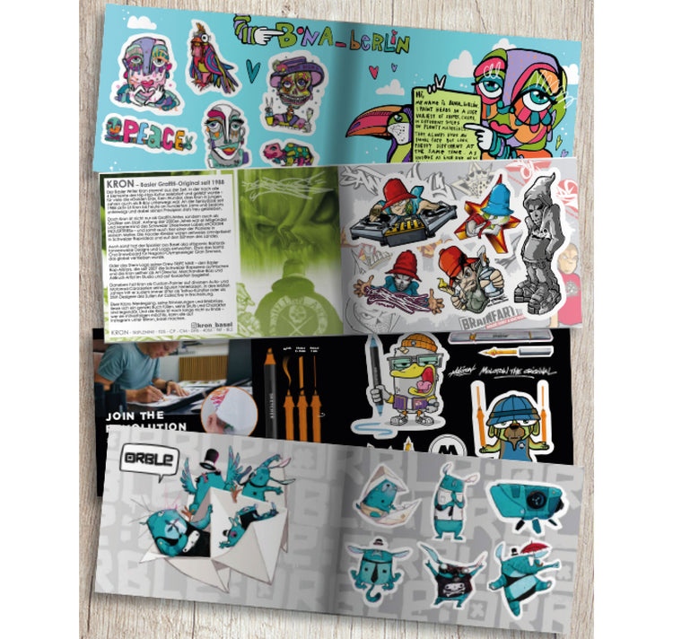 BRAINFART - Stickermagazine Vol. 6