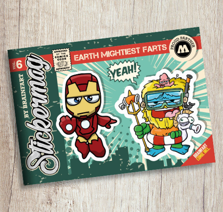 BRAINFART - Stickermagazine Vol. 6
