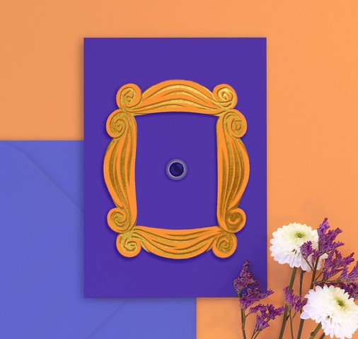 Becky M - Grusskarte "I'll be there for You"