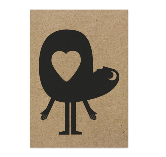 Clarissa Schwarz – 3er Postkarten Set "Mr. Finch"