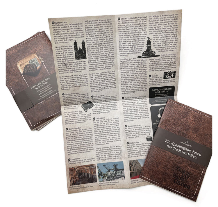 Clarissa Schwarz – Publikation "Ein Spaziergang durch die Stadt St.Gallen"