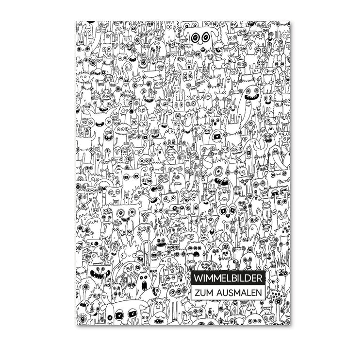 Clarissa Schwarz – Wimmelbilder zum ausmalen