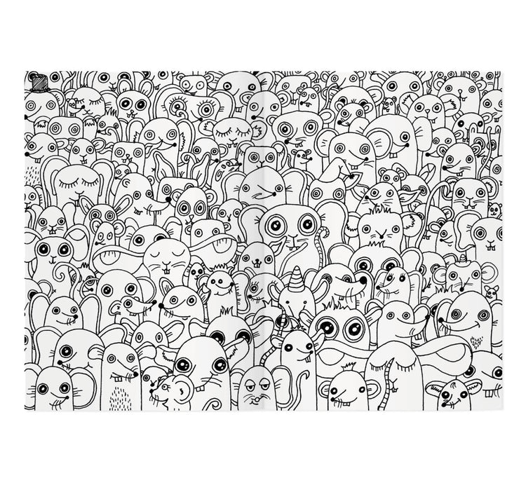 Clarissa Schwarz – Wimmelbilder zum ausmalen