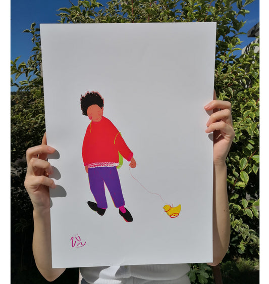 Compagnia degli Umani - Poster "Ragazzo"