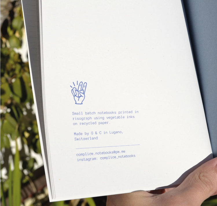 Complice Press - Carnets (2 pièces)