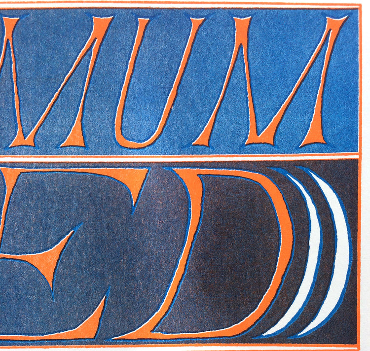 Dario Forlin - Plakat "Maximum Speed"