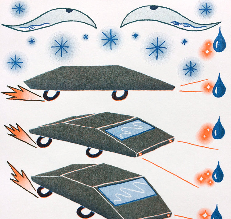 Dario Forlin - Plakat "Maximum Speed"